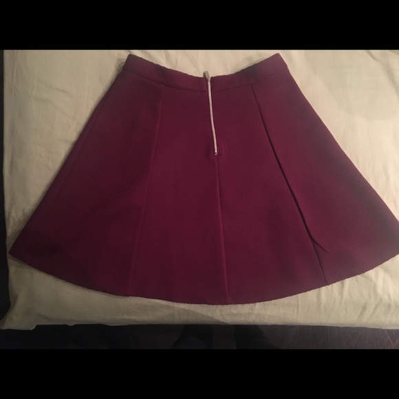 Dynamite Magenta Flare Skirt - Picture 4 of 5